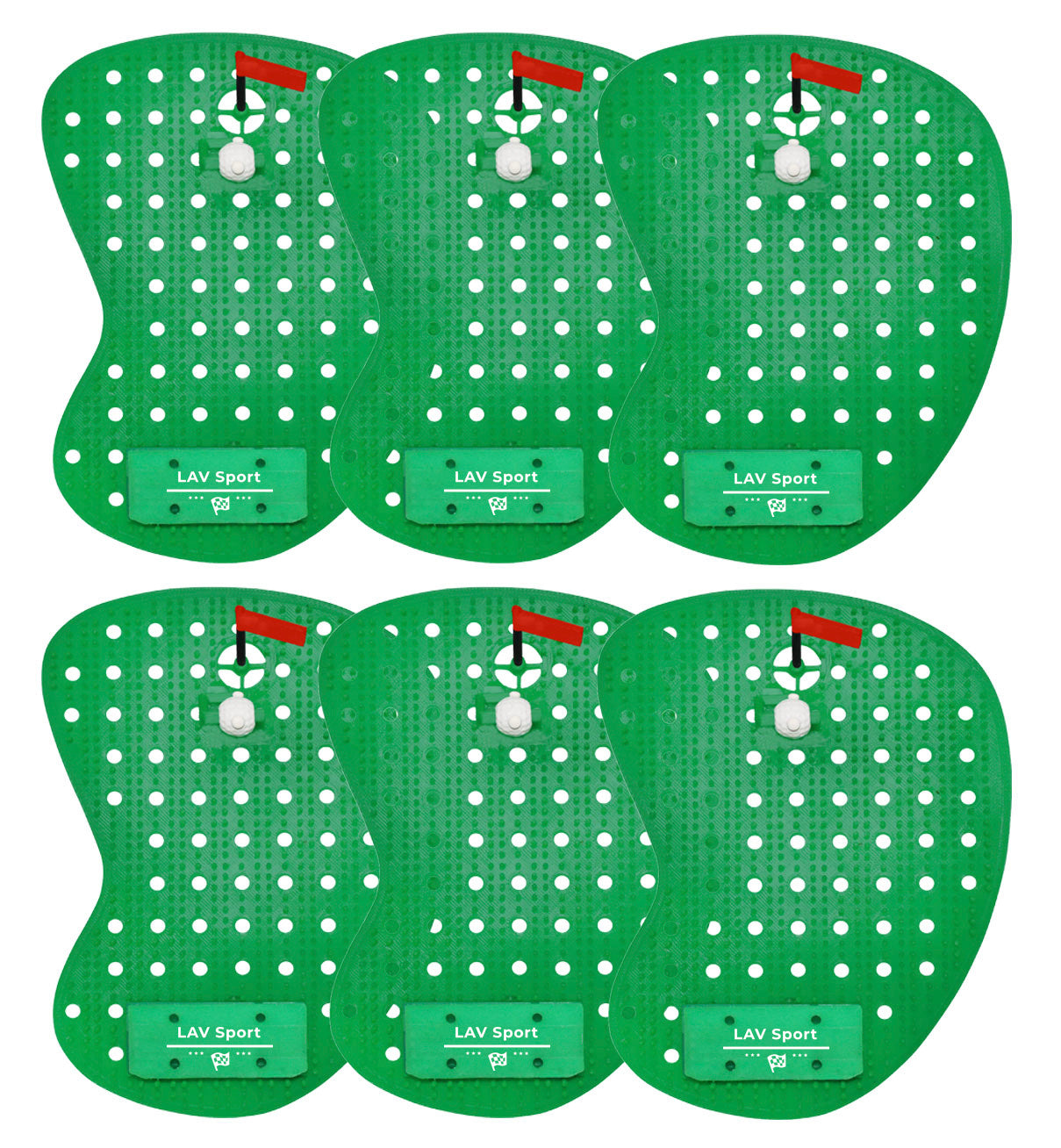 Golf Urinal Screen Deodorizer - Red Flag (Fresh Berries)
